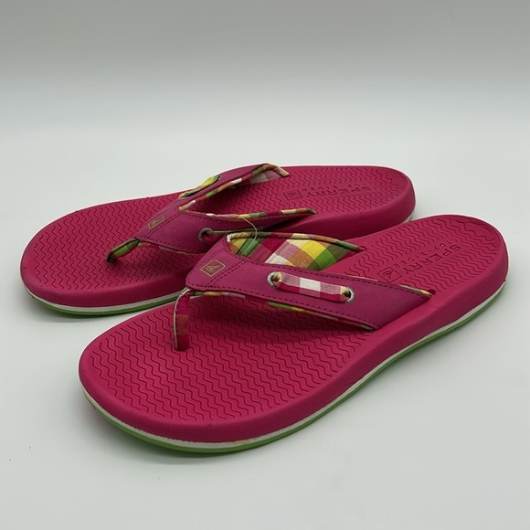2282- Sperry Top-Sider Pink Sandals Size 5.5 - Picture 2 of 10